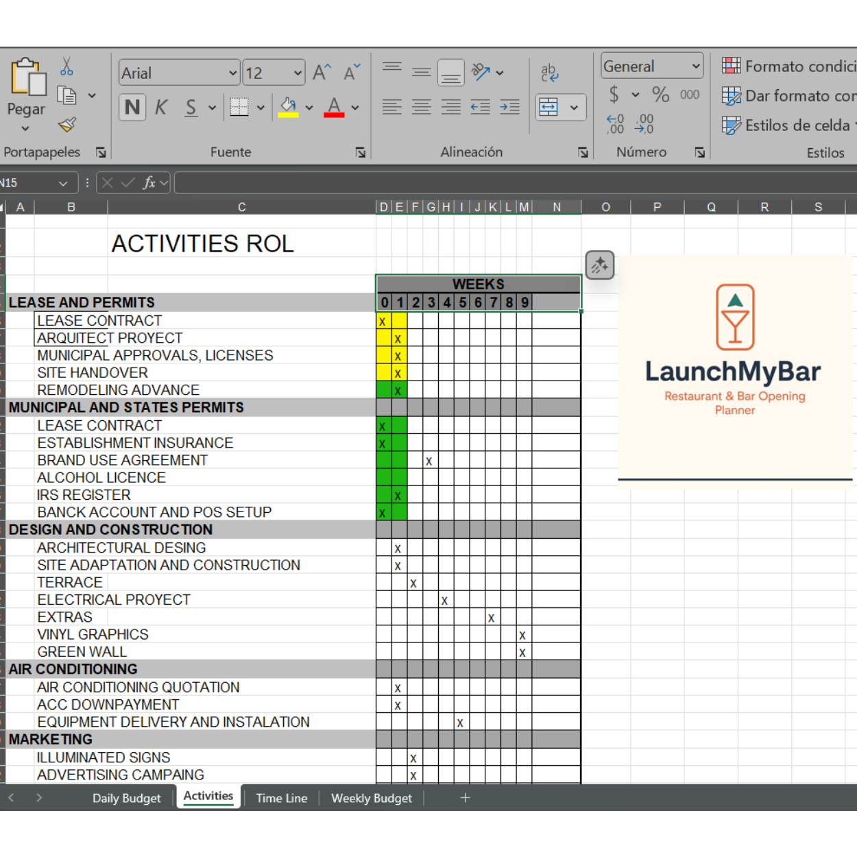LaunchMyBar – Restaurant/ Bar Opening Toolkit (English Version)