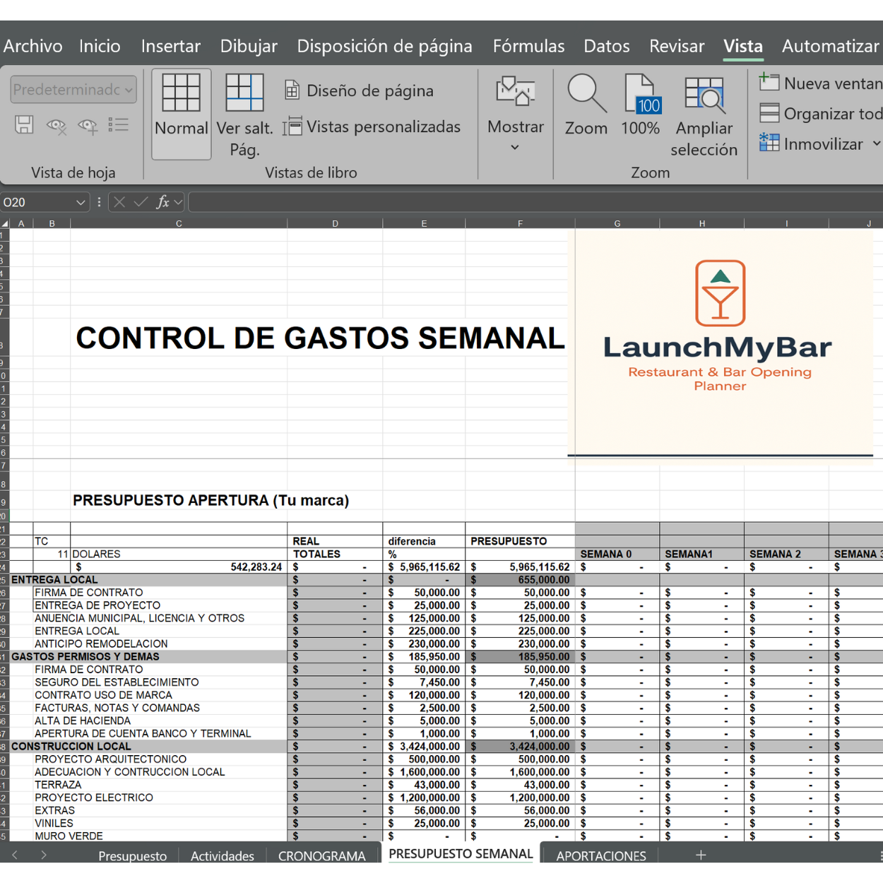 LaunchMyBar – Restaurant /Bar Opening Toolkit